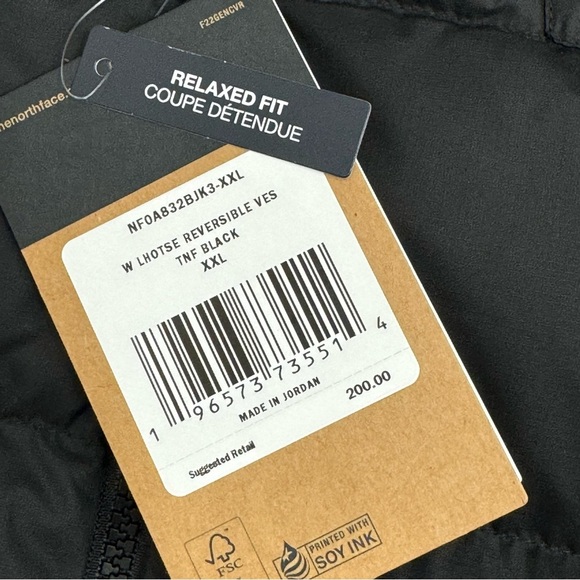 The North Face Lhotse Reversible Vest Black Size XXL - Picture 10 of 15